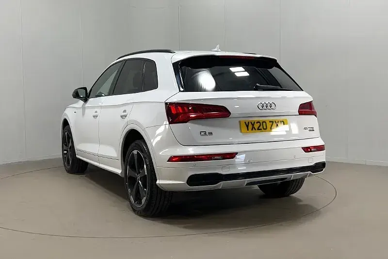 Used Audi Q5 Black Edition 245 HP (180 kW) 2020 White SUV
