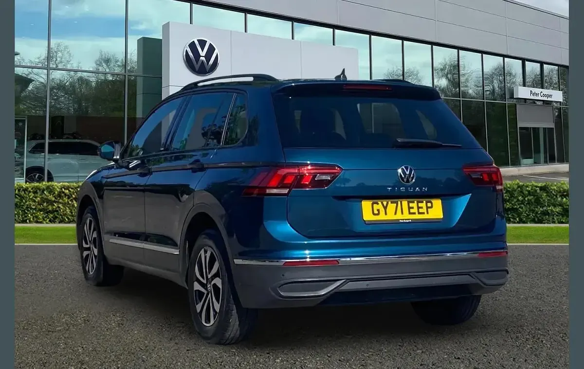Used VW Tiguan Active 150 HP (110 kW) 2021 Blue SUV