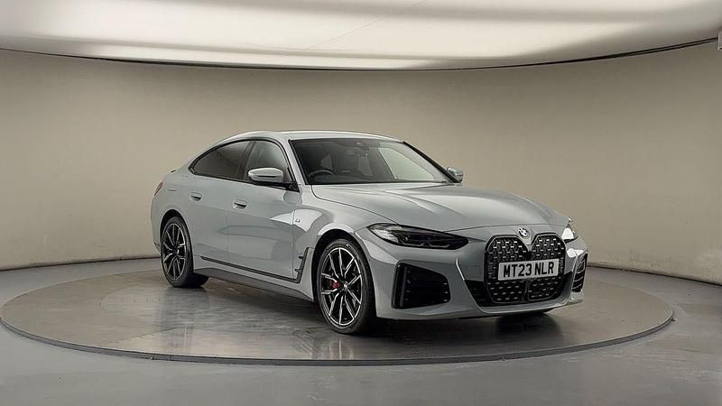 Brooklyn grey Used 2023 BMW 420 Gran Coupé M Sport Coupe | £35,200 - Image 1/4