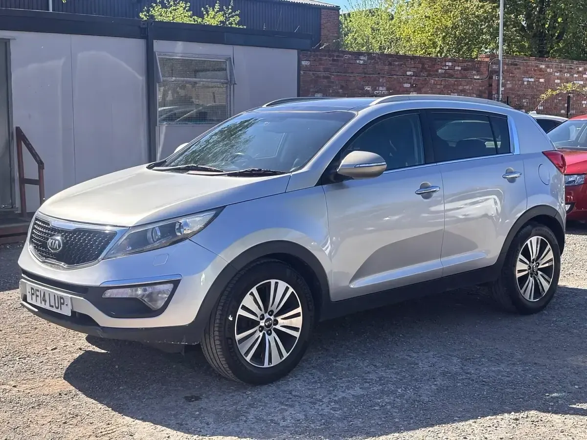 Used Kia Sportage 115 HP (84 kW) 2014 Silver SUV