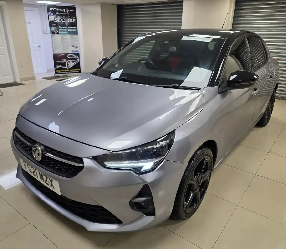 Used Vauxhall Corsa SRi 100 HP (73 kW) 2021 Grey Hatchback