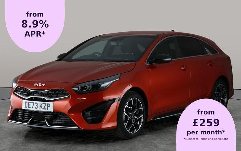 Orange Used 2023 Kia ProCeed GT-Line Hatchback | £18,650 (Fair price) - Image 1/2