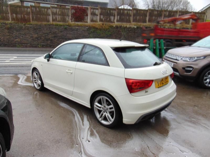 Used Audi A1 S-Line 122 HP (89 kW) 2012 White Hatchback