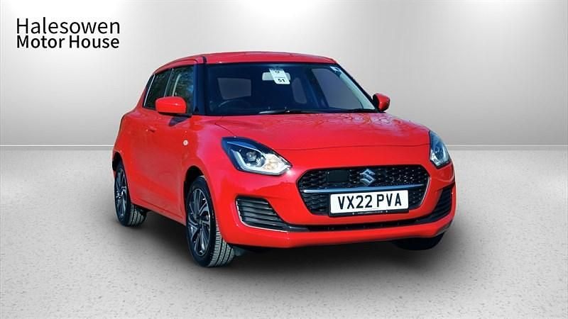 Red Used 2022 Suzuki Swift SZ-L Hatchback | £11,750 (Good price) - Image 1/4
