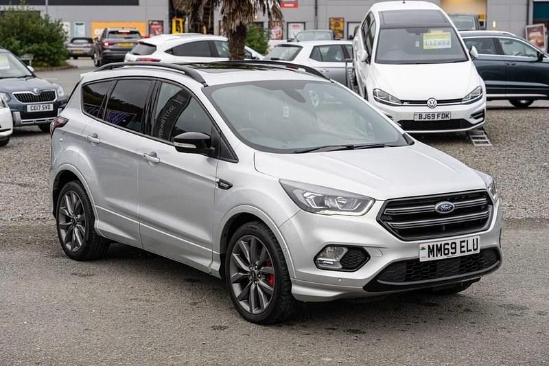Used Ford Kuga ST-Line 150 HP (110 kW) 2019 Silver SUV