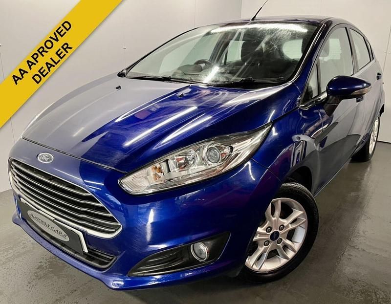 Used Ford Fiesta Zetec 100 HP (73 kW) 2017 Blue Hatchback