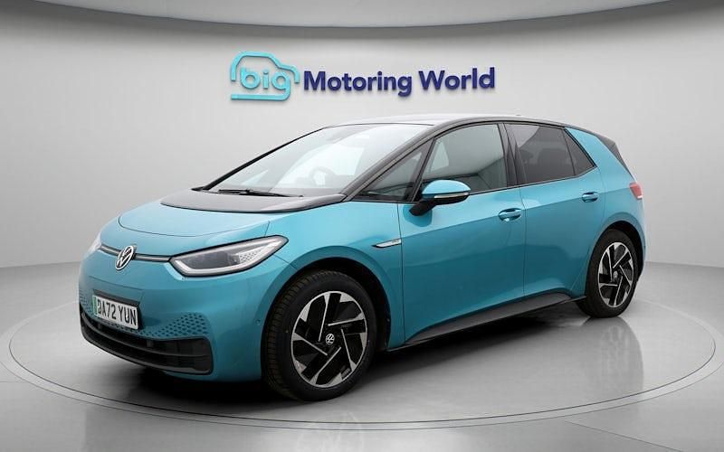 Used VW ID.3 Pro 106 kW (145 HP) 2022 Turquoise Hatchback