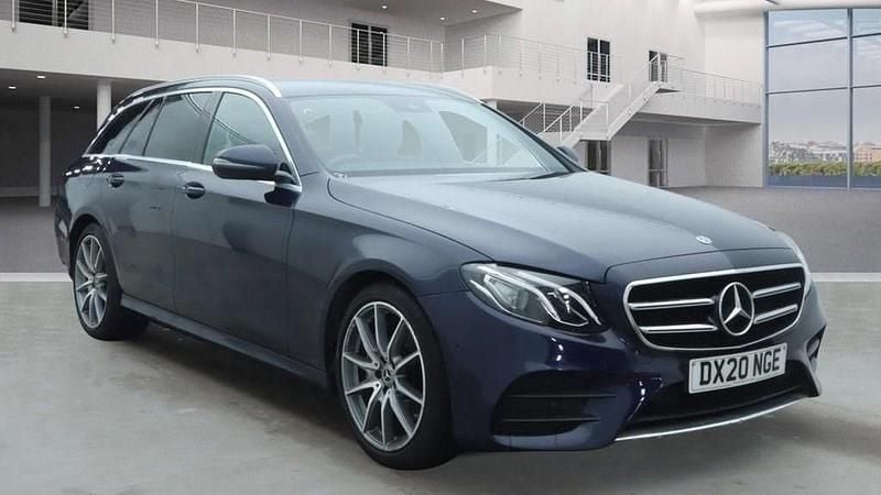 Blue Used 2020 Mercedes E200 AMG line Estate | £17,499 (Good price) - Image 1/4