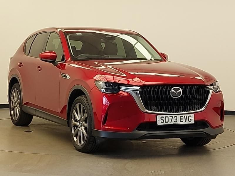 Red Used 2023 Mazda CX-60 Exclusive-Line SUV | £32,998 - Image 1/4