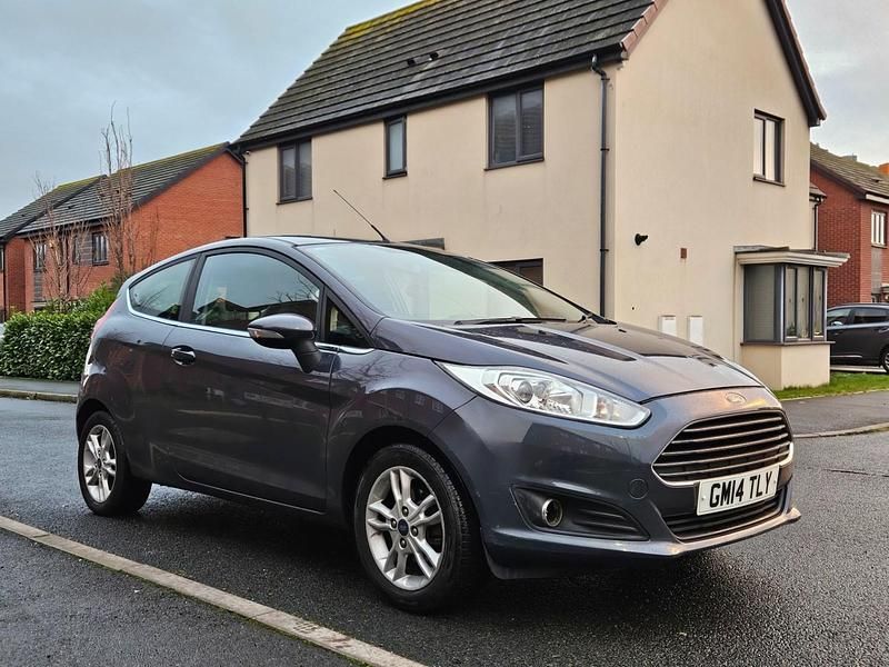 Used Ford Fiesta Zetec 2014 Grey Hatchback