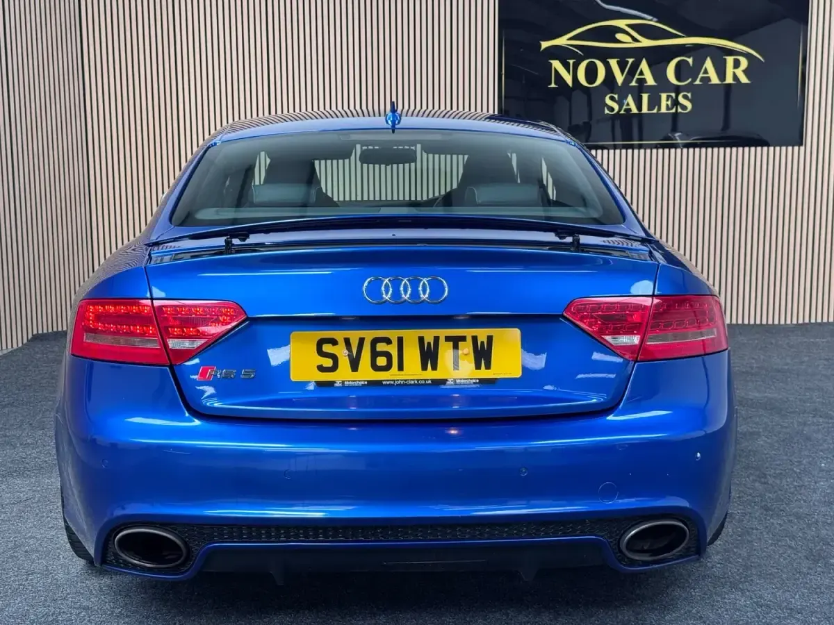 Used Audi RS5 450 HP (330 kW) 2011 Blue Coupe