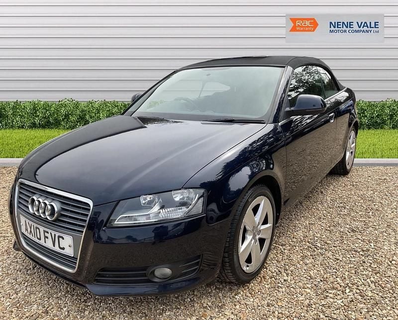 Used Audi A3 Cabriolet Sport 2010 Blue Cabriolet