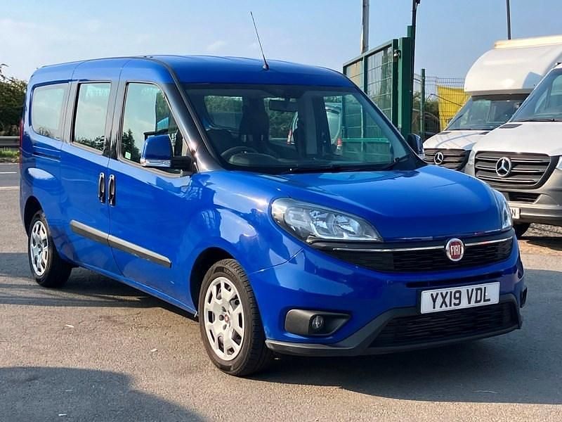 Blue Used 2019 Fiat Doblò MPV | £7,450 (Fair price) - Image 1/4