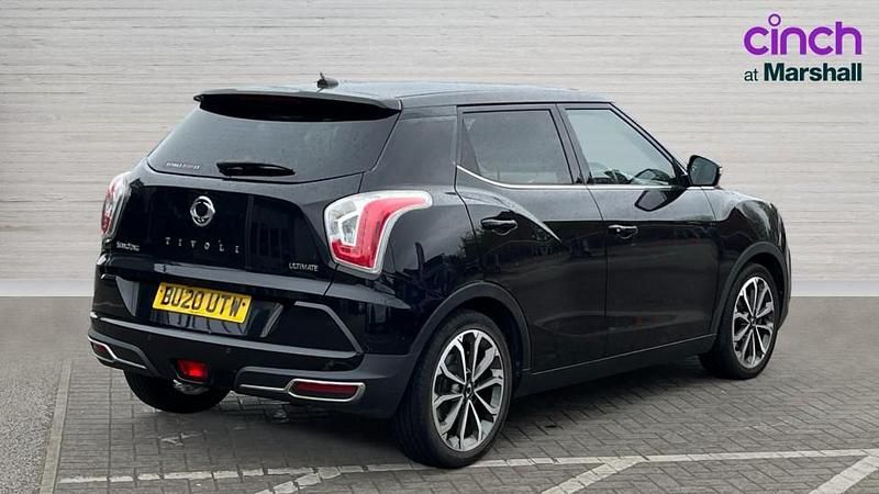 Used Ssangyong (KGM) Tivoli 128 HP (94 kW) 2020 Black SUV