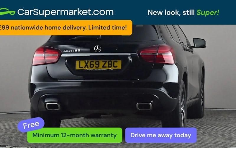 Used Mercedes GLA180 Urban 122 HP (89 kW) 2019 Black SUV