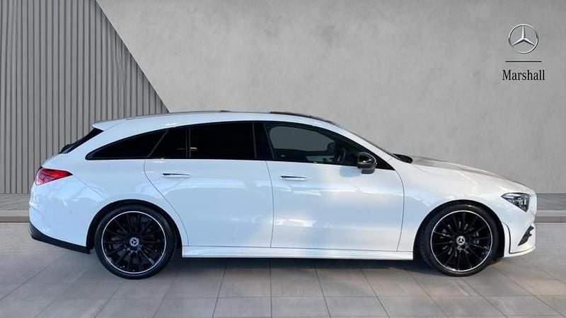 Used Mercedes CLA180 AMG Line Premium Plus 136 HP (100 kW) 2023 Polar white Sedan