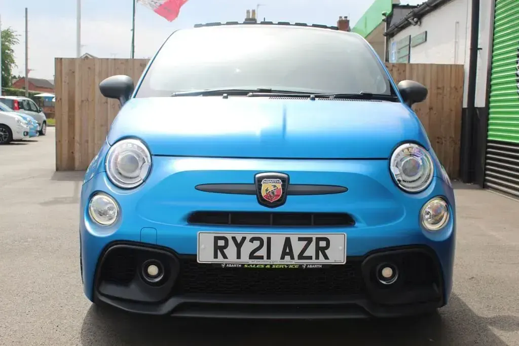 Used Abarth 595 Competizione 180 HP (132 kW) 2021 Blue Hatchback