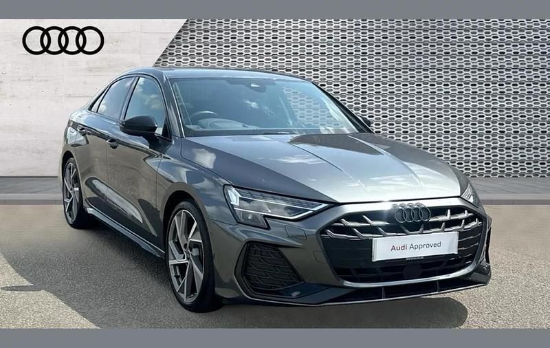 Blue Used 2024 Audi A3 Black Edition Sedan | £28,543 (A bit pricey) - Image 1/4