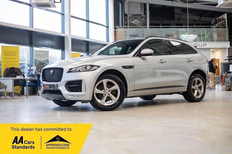 Used Jaguar F-Pace R-Sport 240 HP (176 kW) 2018 Silver SUV
