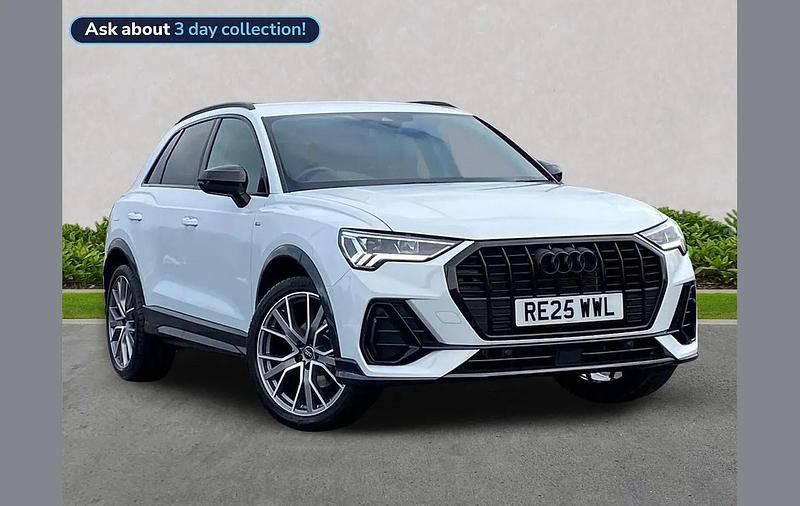 Used Audi Q3 Black Edition 150 HP (110 kW) 2025 White SUV