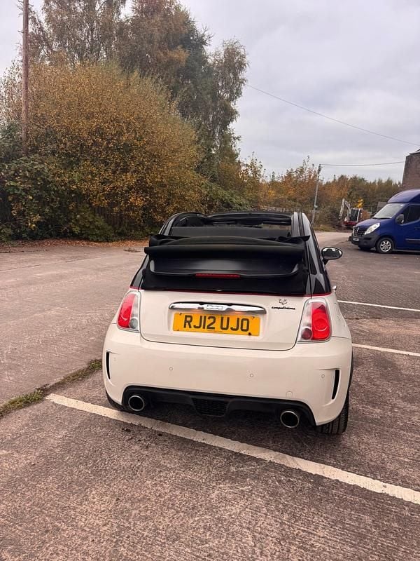 Used Abarth 500C 2012 Black Cabriolet