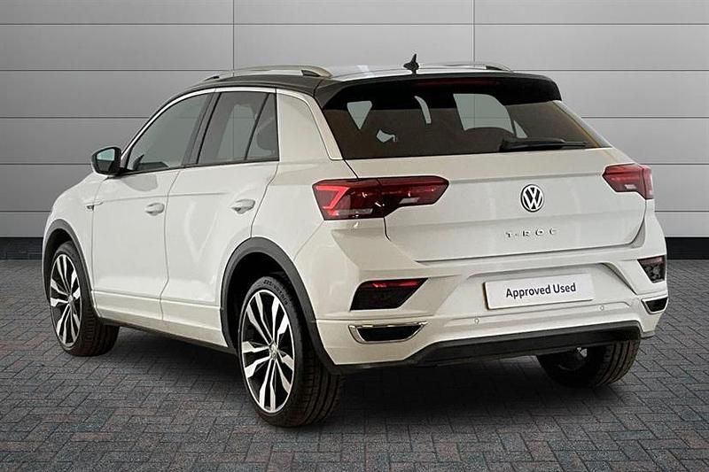 Used VW T-Roc R-line 150 HP (110 kW) 2018 White SUV