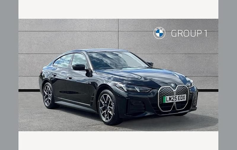 Black Used 2025 BMW i4 M Sport Sedan | £35,775 (Good price) - Image 1/4