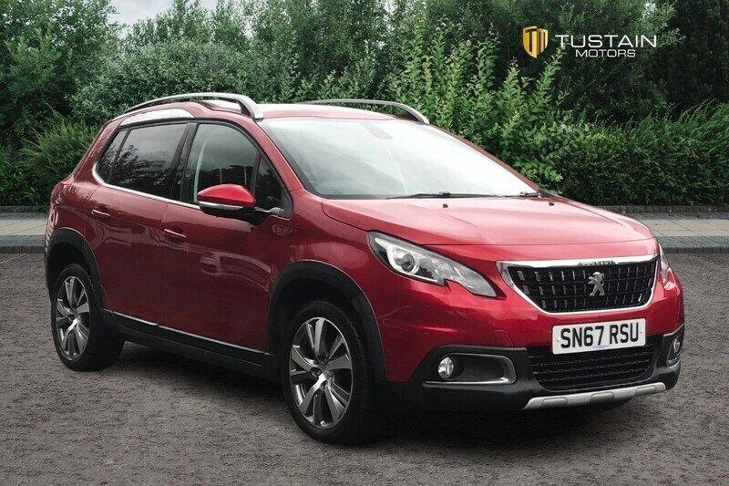 Red Used 2017 Peugeot 2008 Allure SUV | £9,499 (Fair price) - Image 1/4