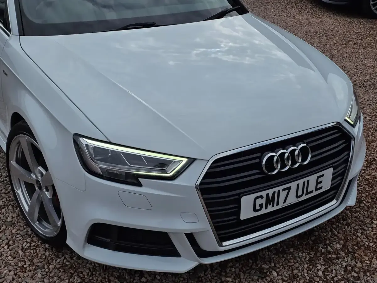 Używany Audi A3 S-Line 2017 Biały Hatchback