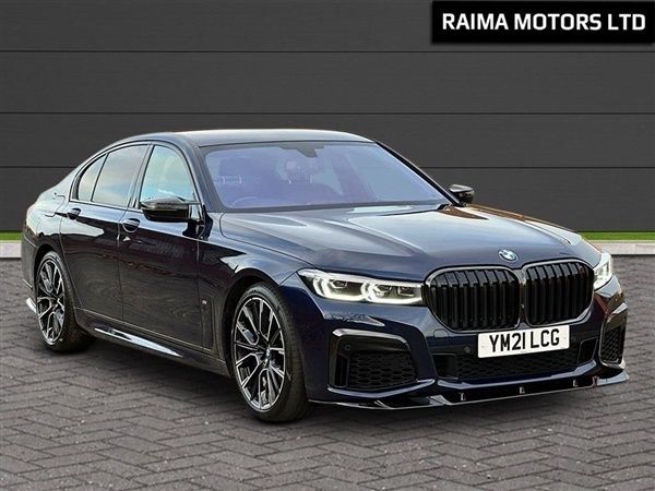 Blue Used 2021 BMW 750 M Sport Sedan | £43,000 - Image 1/1