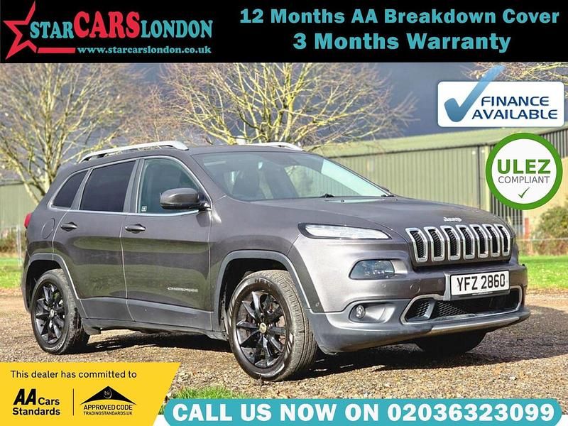 Grey Used 2015 Jeep Cherokee Limited SUV | £8,500 (Fair price) - Image 1/4
