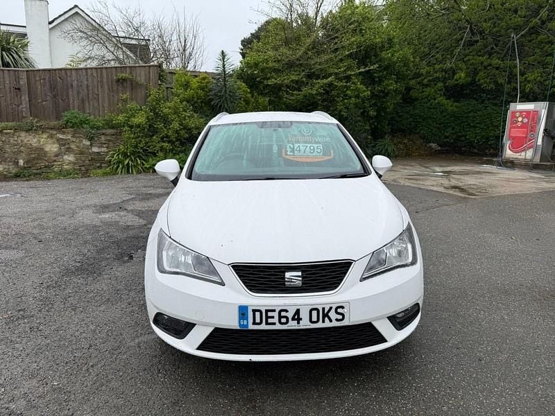Begagnad Seat Ibiza ST 2014 Vit Kombi