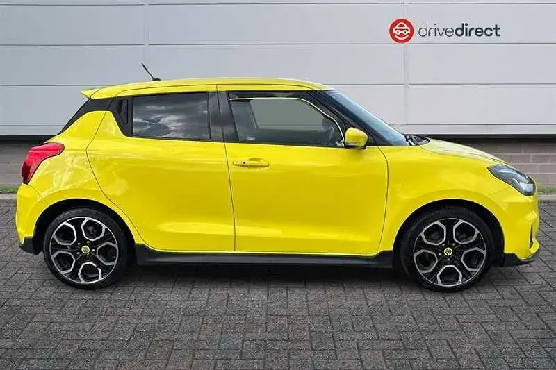 Używany Suzuki Swift Sport 140 KM (102 kW) 2018 Żółty Hatchback
