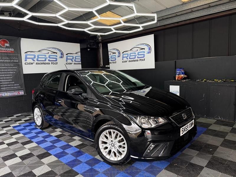 Used Seat Ibiza SE Technology 80 HP (58 kW) 2019 Black Hatchback