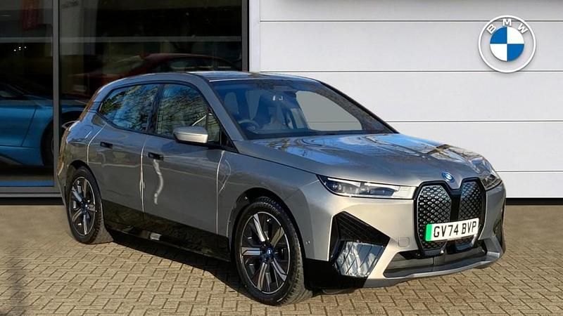 Grey Used 2025 BMW iX M Sport SUV | £44,995 (Fair price) - Image 1/4