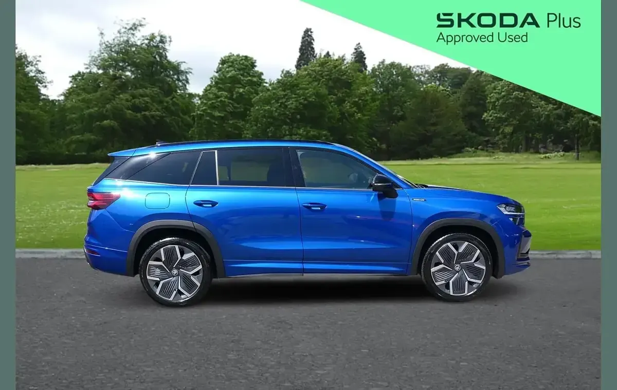Used Skoda Kodiaq SportLine 150 HP (110 kW) 2025 Blue SUV