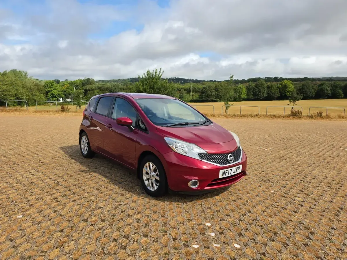 Used Nissan Note Acenta Premium 2017 Red Hatchback