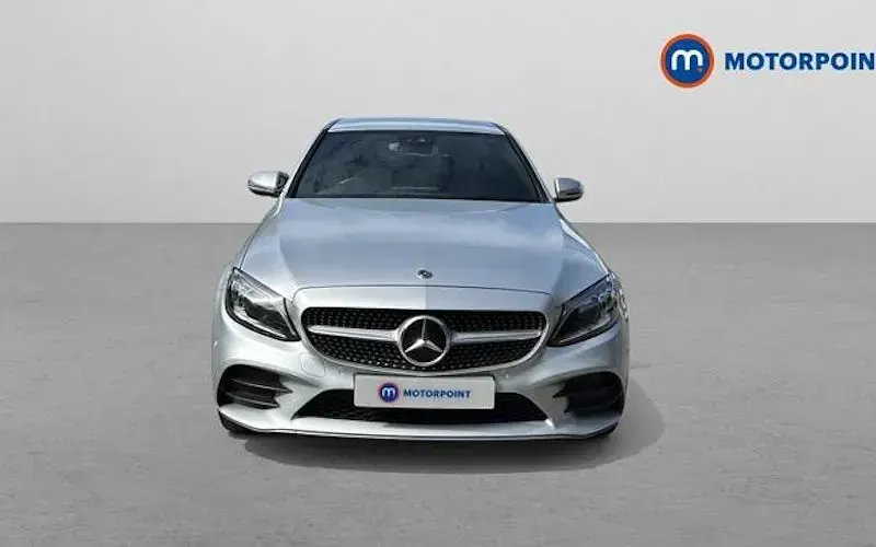 Used Mercedes C300 AMG Line Premium 245 HP (180 kW) 2019 Silver Sedan