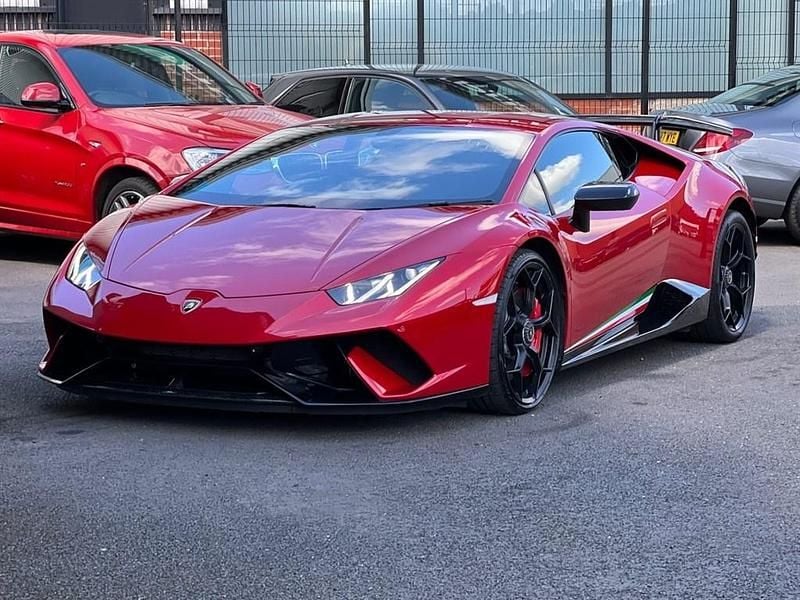 Used Lamborghini Huracán 640 HP (470 kW) 2018 Rosso bia Coupe