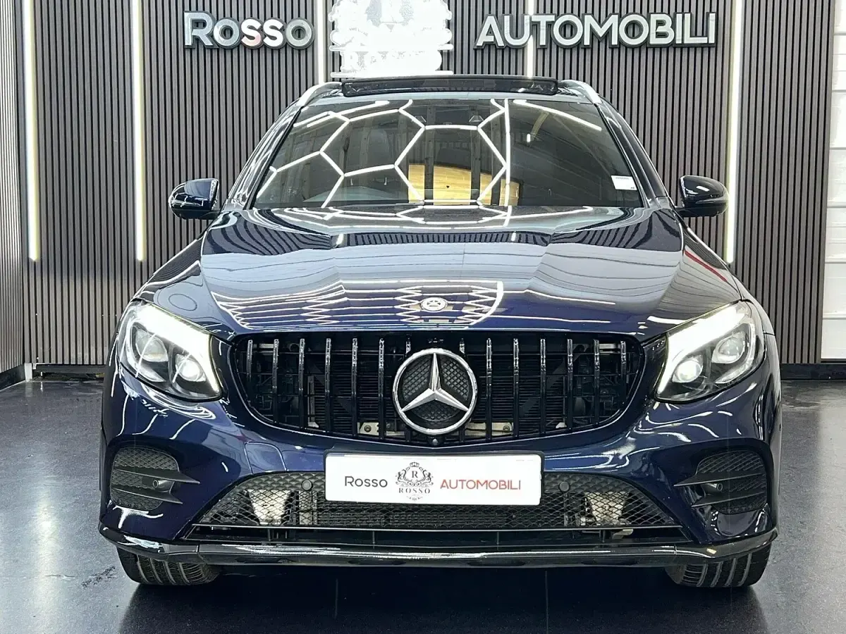 Used Mercedes GLC220 AMG line 2018 Blue Estate