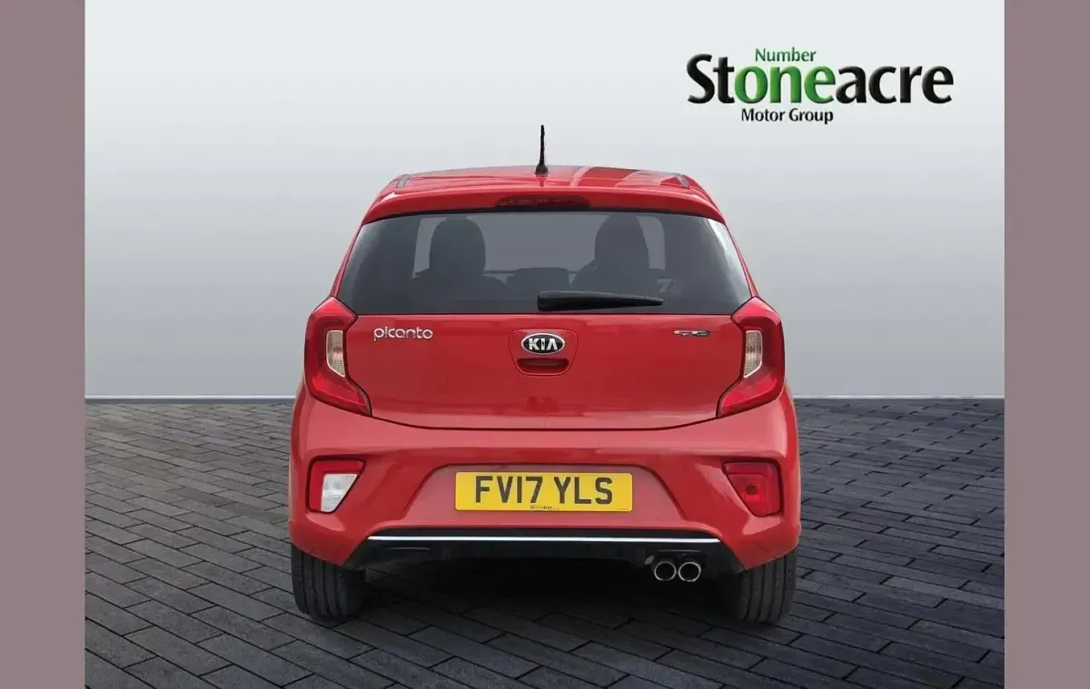 Used Kia Picanto GT-Line 66 HP (48 kW) 2017 Red Hatchback