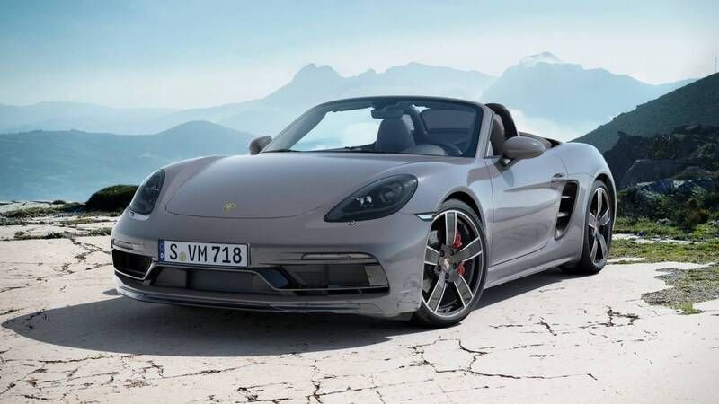 Arctic grey Used 2024 Porsche 718 Boxster S | £75,990 - Image 1/4