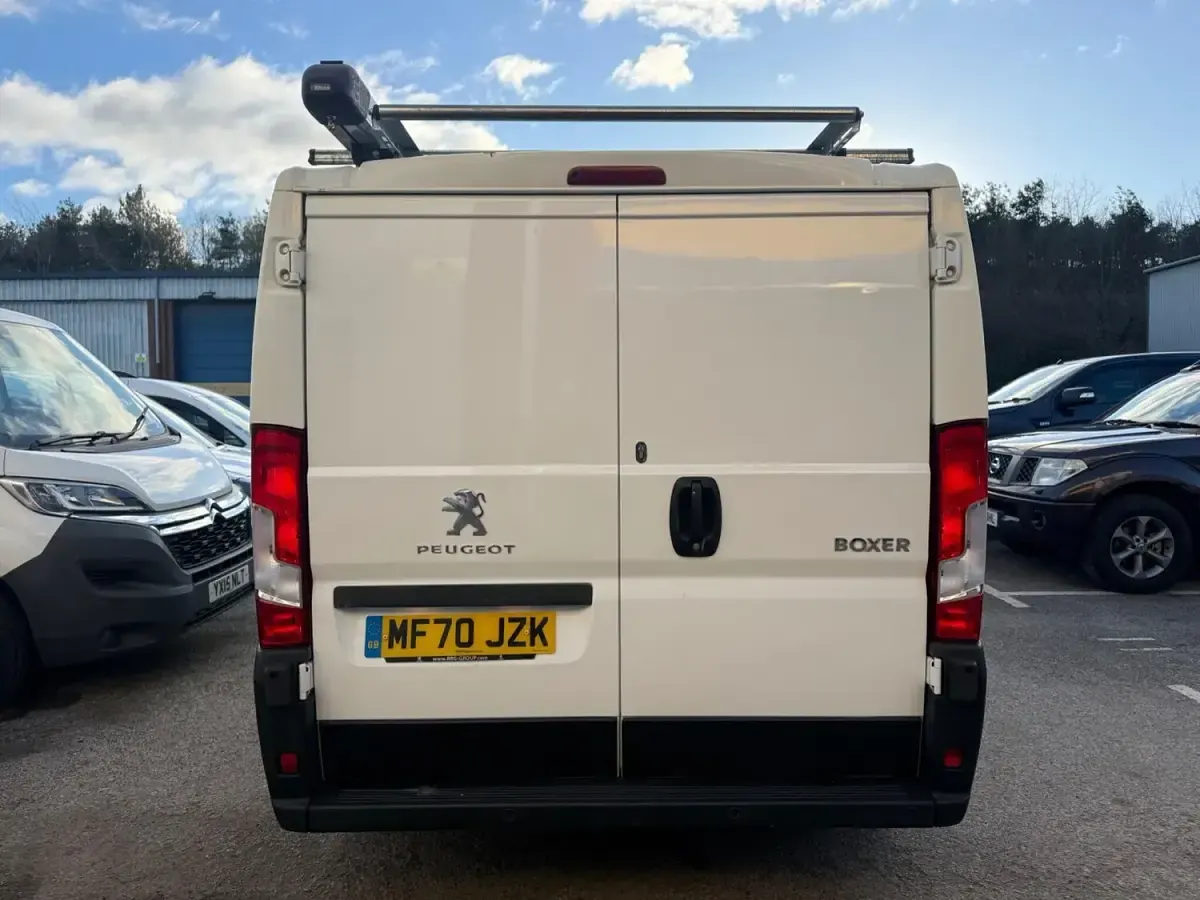 Begagnad Peugeot Boxer S 120 HK (88 kW) 2020 Vit Van