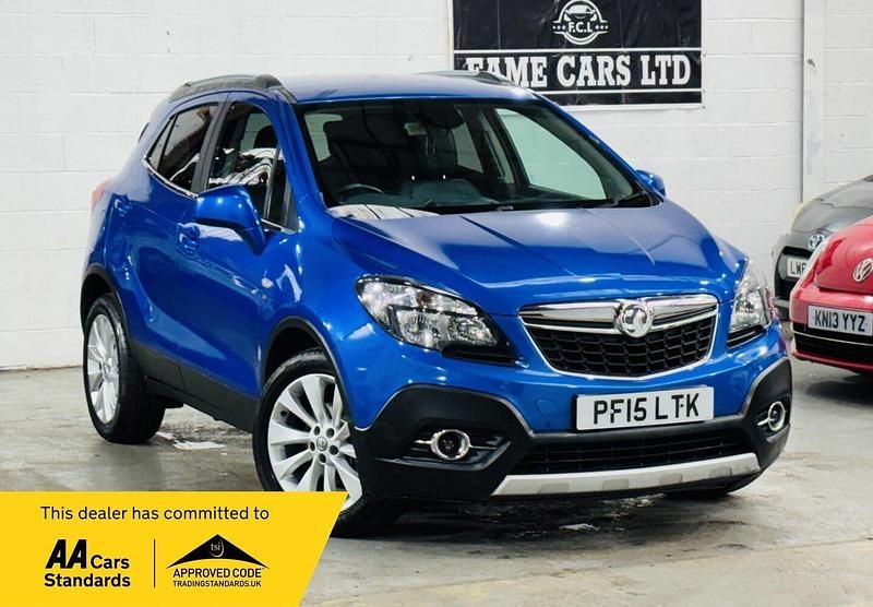 Used Vauxhall Mokka 140 HP (102 kW) 2015 Blue SUV