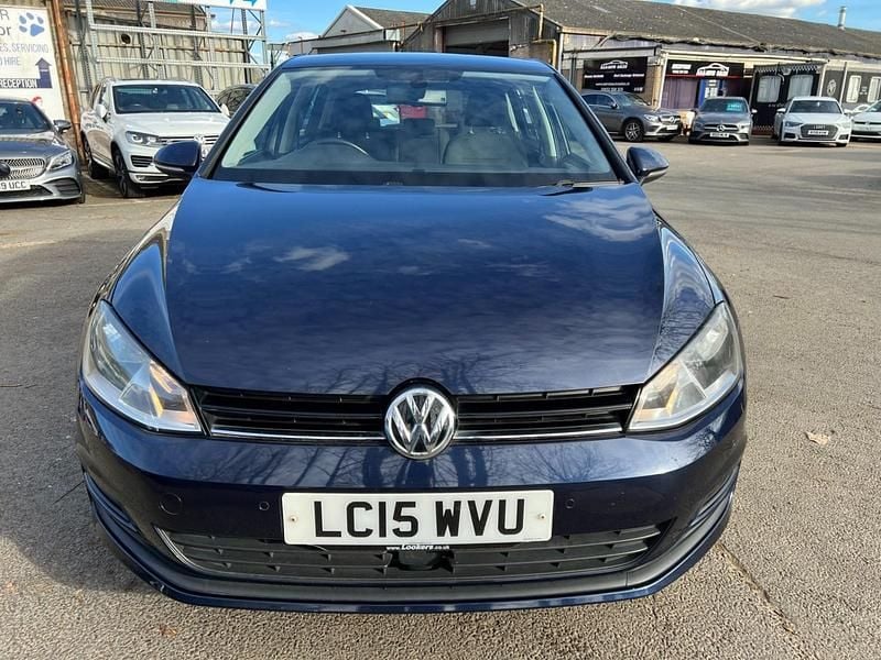 Used VW Golf VII Match 2015 Blue Hatchback