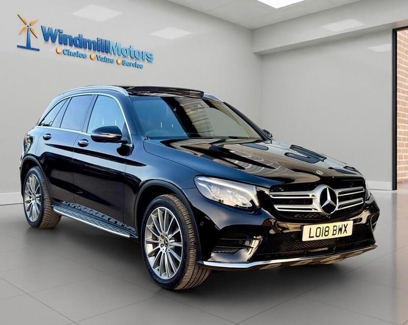 Used Mercedes GLC250 AMG Line Premium 2018 Black Estate