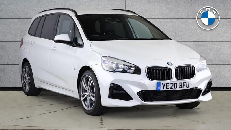 White Used 2020 BMW 218 Gran Tourer M Sport MPV | £18,299 (Fair price) - Image 1/4