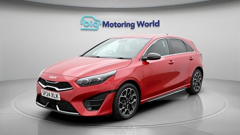 Used Kia Ceed GT-Line 160 HP (117 kW) 2023 Red Hatchback