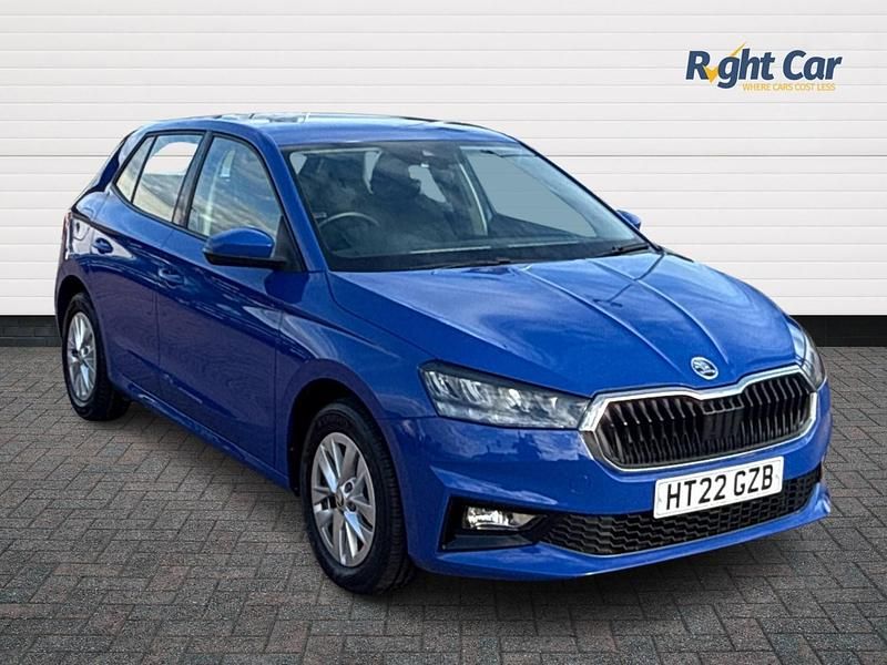 Blue Used 2022 Skoda Fabia Comfort Hatchback | £12,999 (Fair price) - Image 1/4