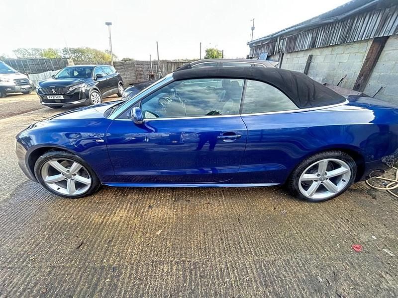 Used Audi Cabriolet S-Line 2013 Blue Cabriolet